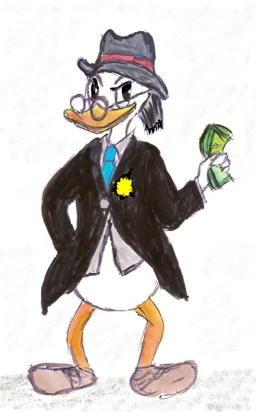 John D. Rockerduck--Gift Art