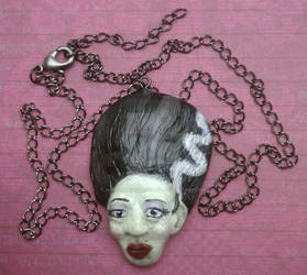 Bride of Frankenstein Necklace