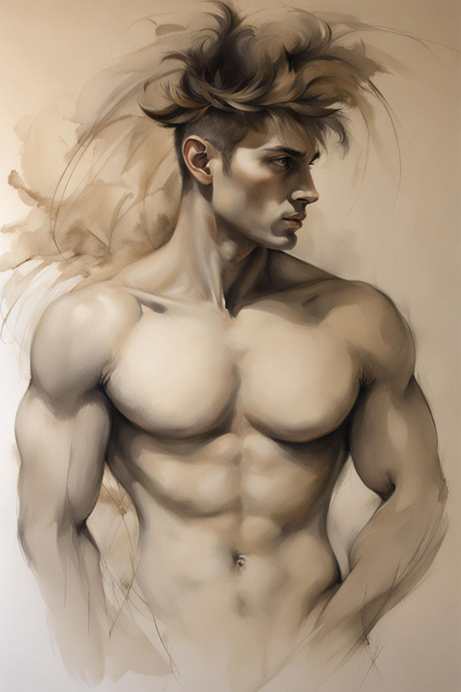 Deviantart Guy Model SKT00001 - Male Portrait by Avoidoid on DeviantArt