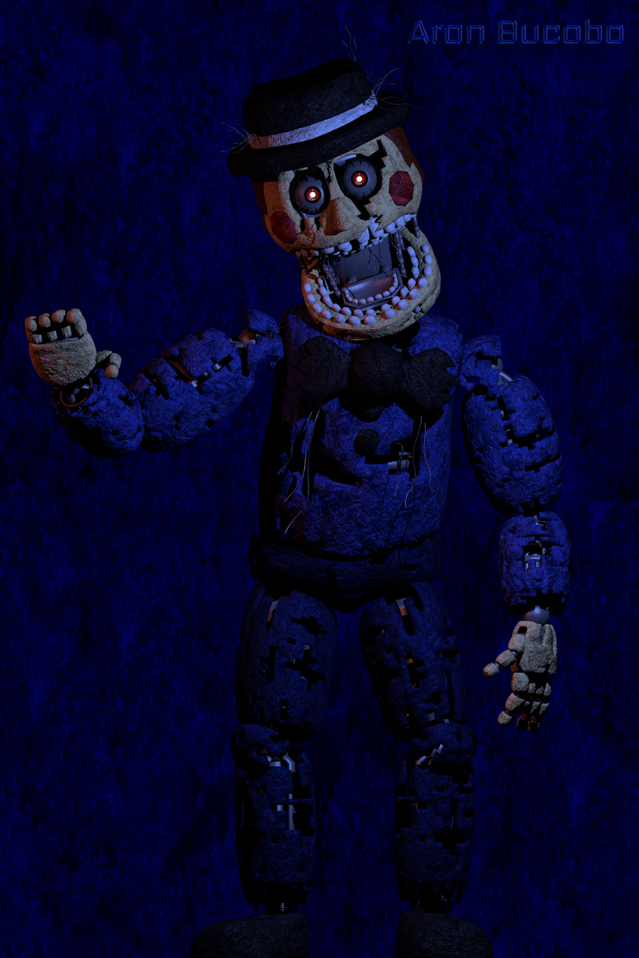 C4D/FNaF) Lockjaw Remastered by AndroidGamer143 on DeviantArt