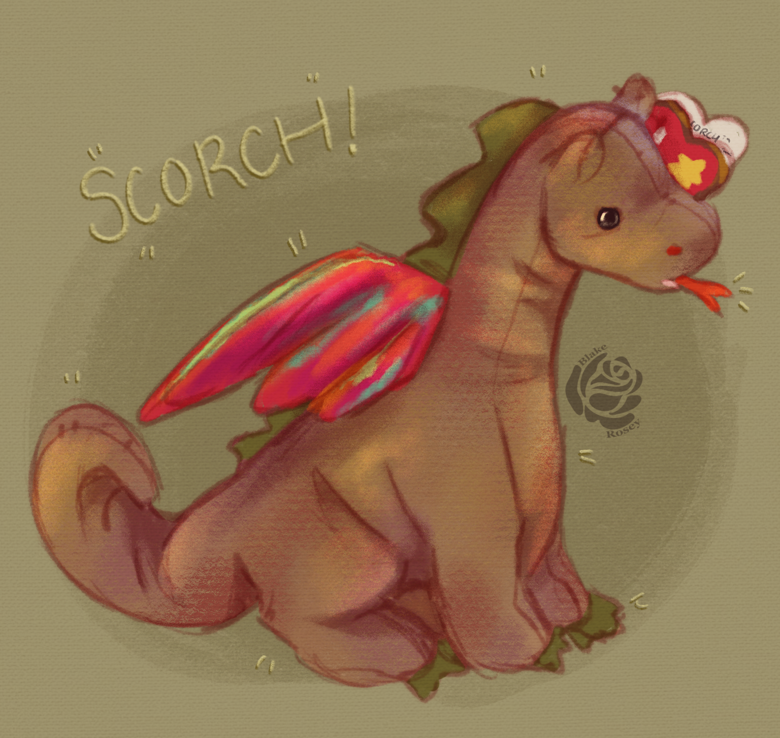 Scorch 2024 beanie baby