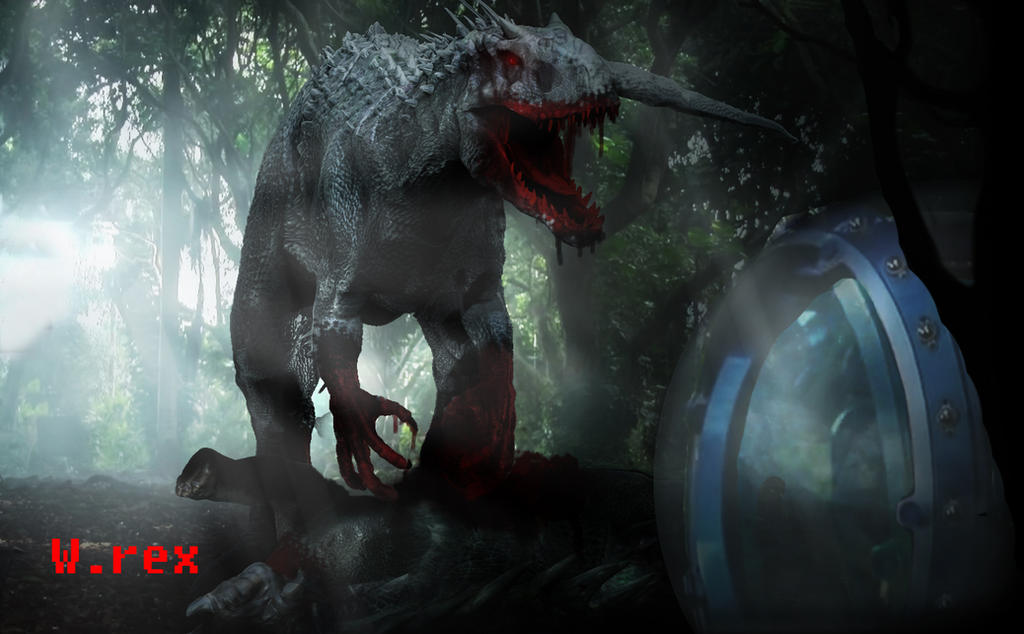 Indominus Rex 3d Jurassic world by Wolfhooligans on DeviantArt