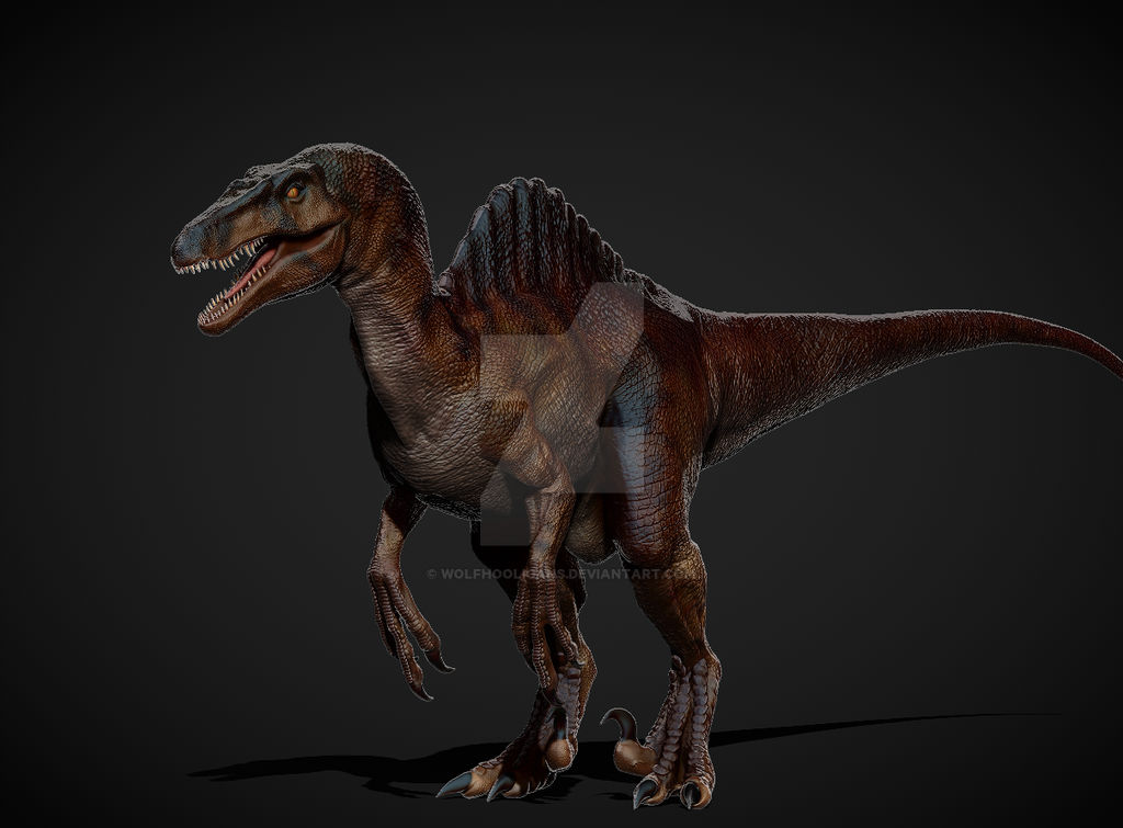 Spinal Raptor Spinoraptor jurassic world wip by Wolfhooligans on DeviantArt