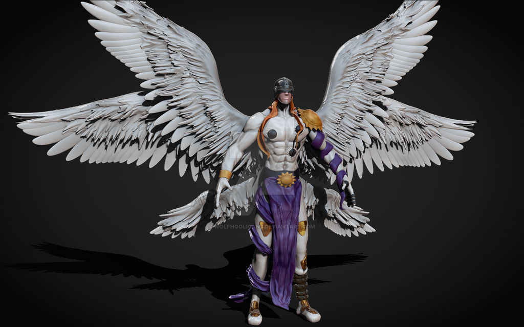 Angemon by Wolfhooligans on DeviantArt
