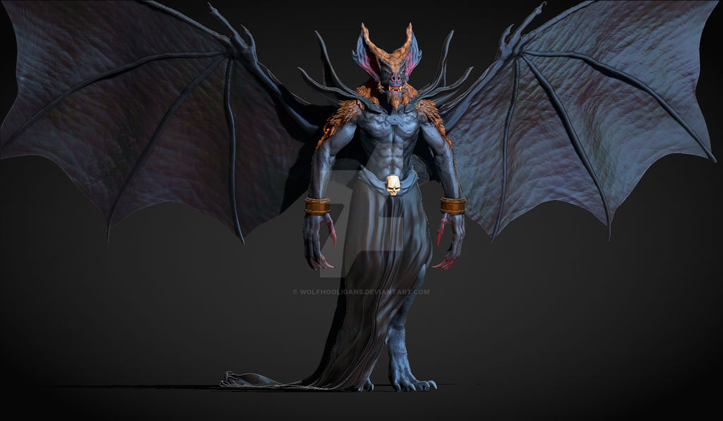Bat God by Wolfhooligans on DeviantArt