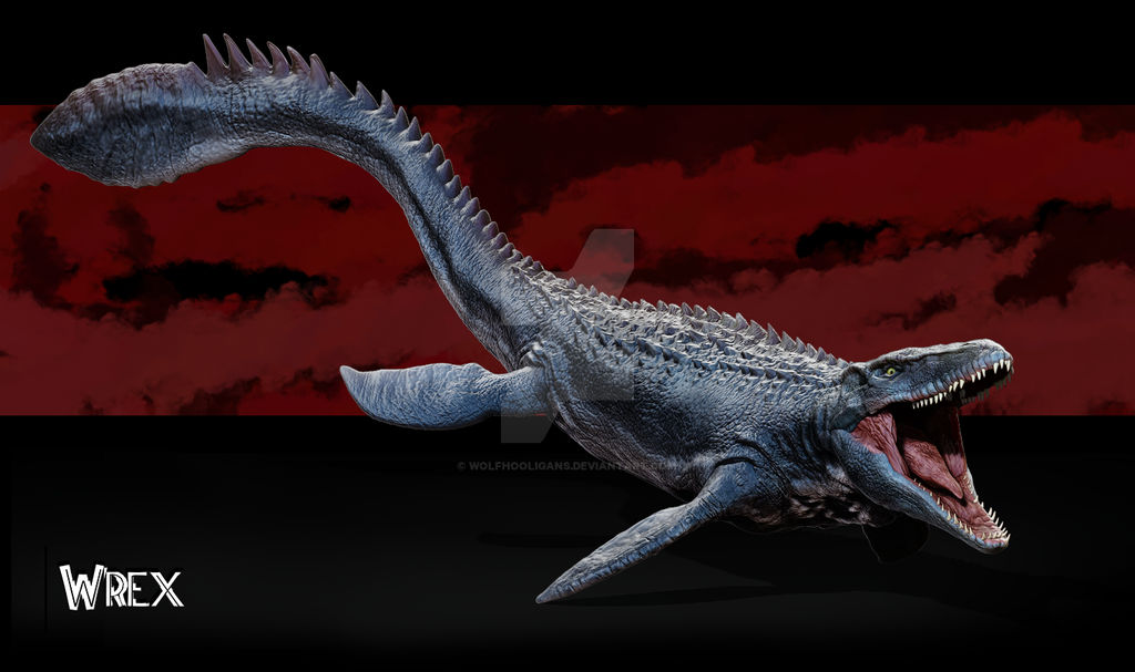 Mosasaurus by Wolfhooligans on DeviantArt