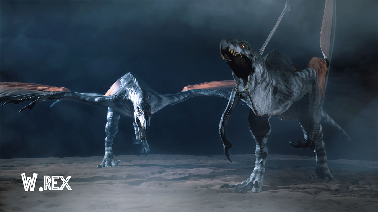 Mutidon Raptors Mutadon by Wolfhooligans on DeviantArt