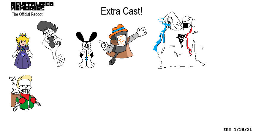 Revamped Memories Roster Revitalized Memories: Extra Cast! by TheHoodedArtist17 on DeviantArt