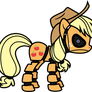 Applejack as an animatronic