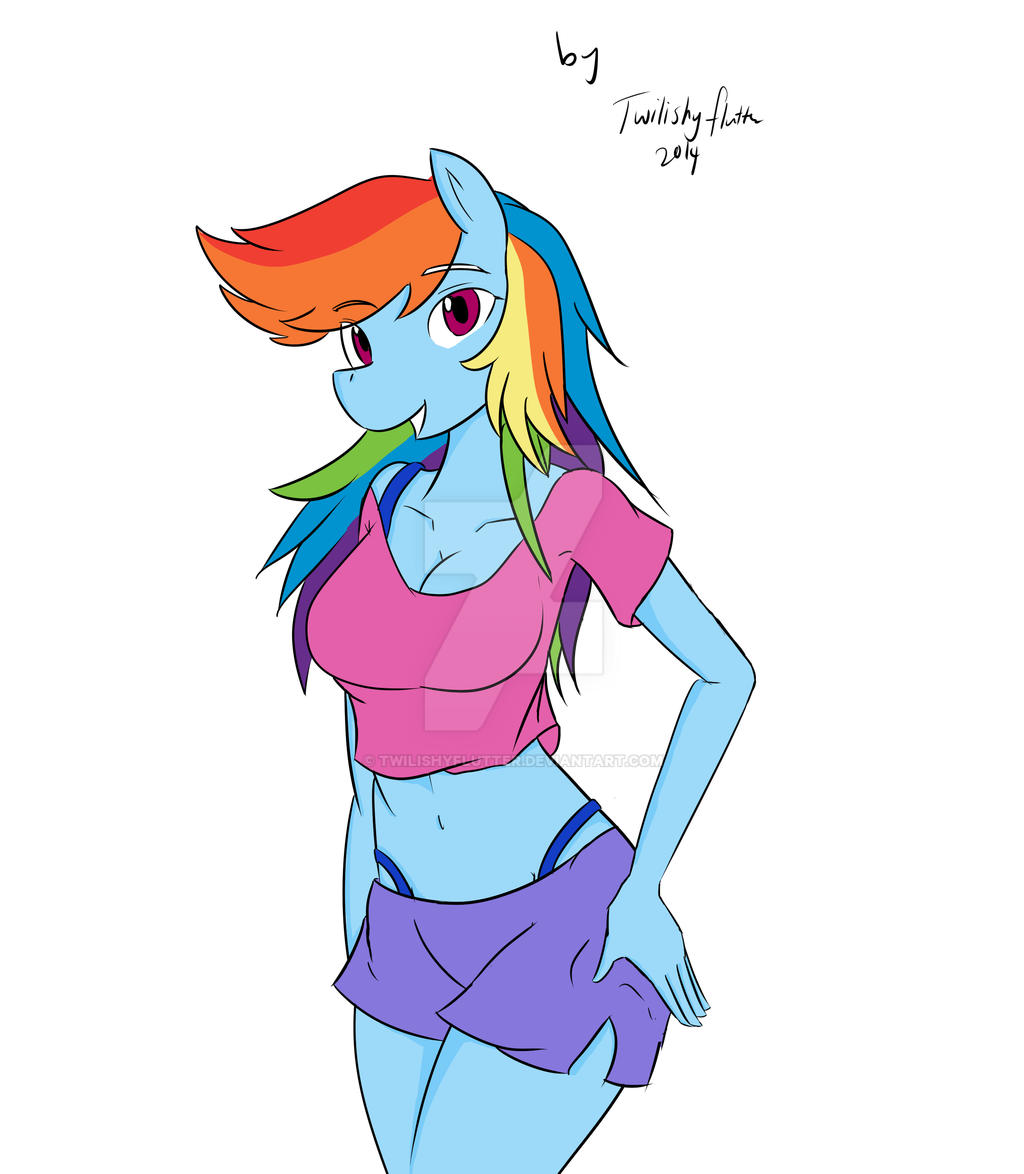 RainbowDash Anthro