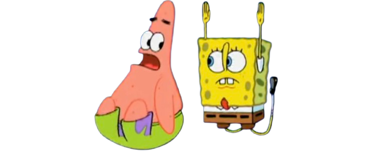 Patrick Falling Spongebob and Patrick falling render by Mordecaiisback on DeviantArt