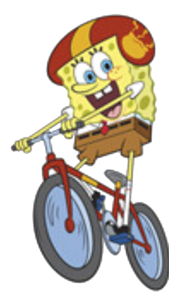 Spongebob Rode Way Spongebob ridding bike 2 Render by Mordecaiisback on DeviantArt