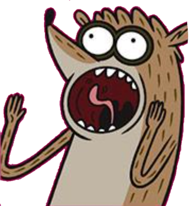 Lo Fi Rigby Rigby Screaming render by Mordecaiisback on DeviantArt
