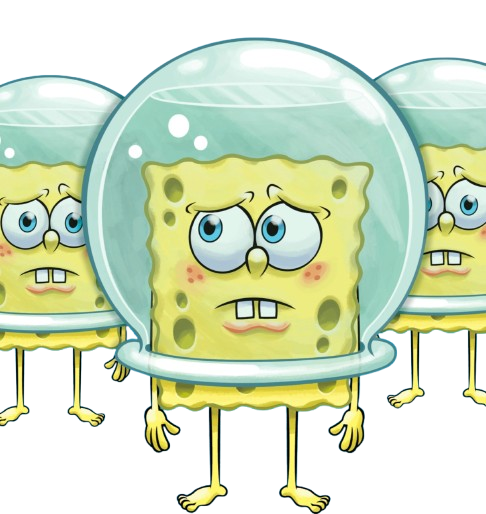 Spongebob Mutating Spongebob and his clones render by Mordecaiisback on DeviantArt