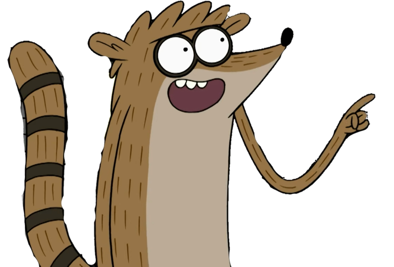 Prop Rigby Rigby about to say something render by Mordecaiisback on DeviantArt