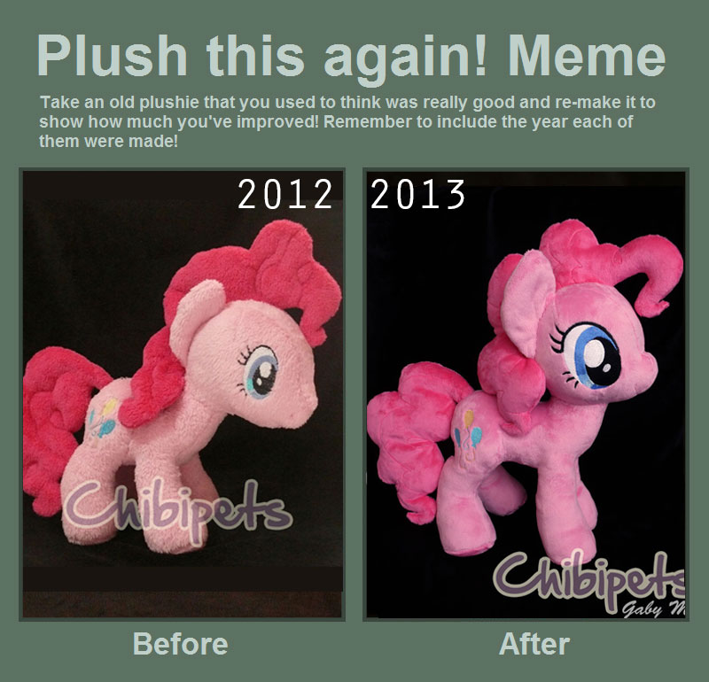 Plush this again Pinkie Pie