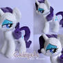 Rarity custom plush