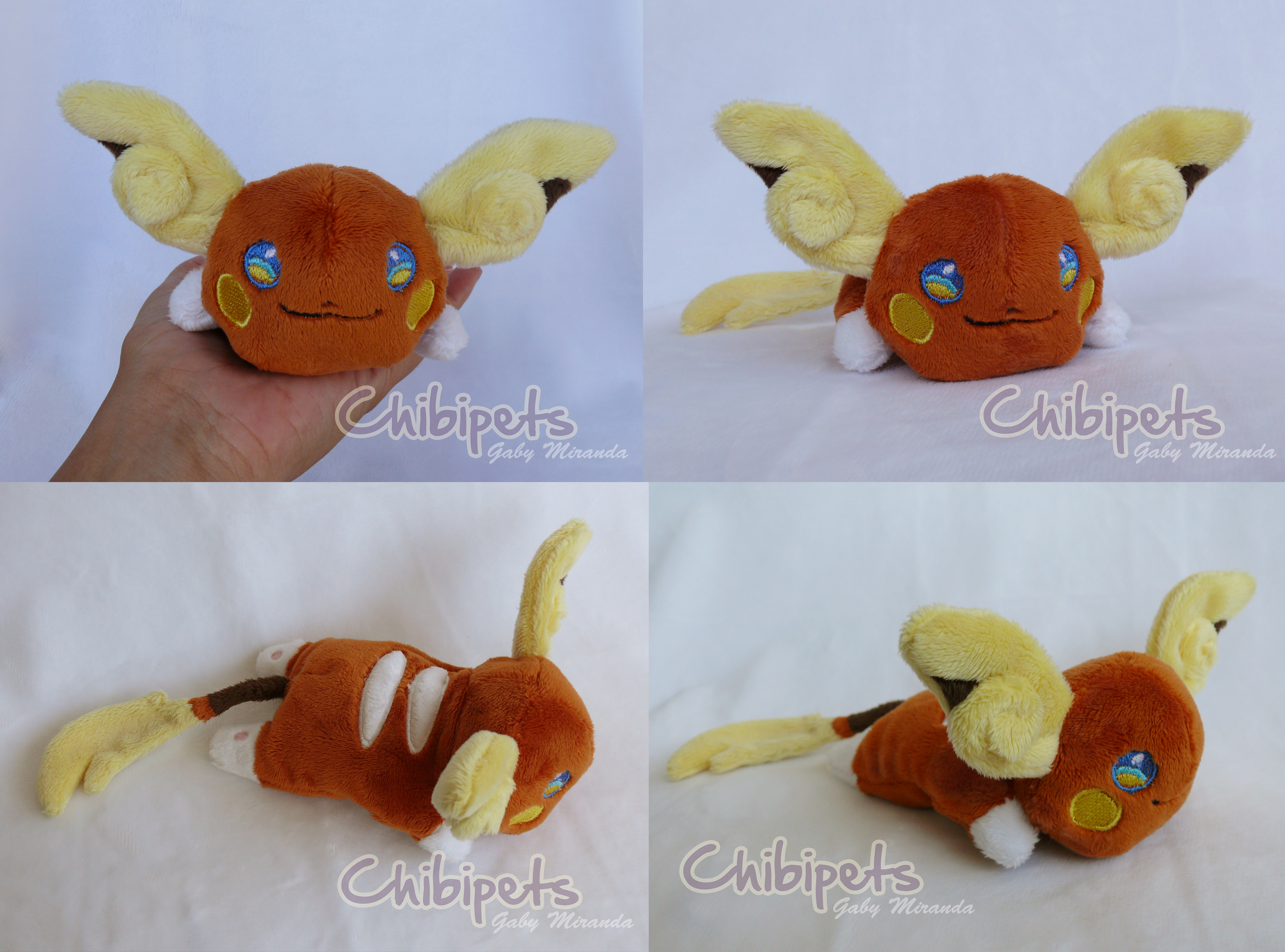 Alola  Raichu Chibi Plush