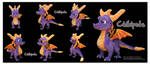 Spyro Reignited Custom Plush by Chibi-pets