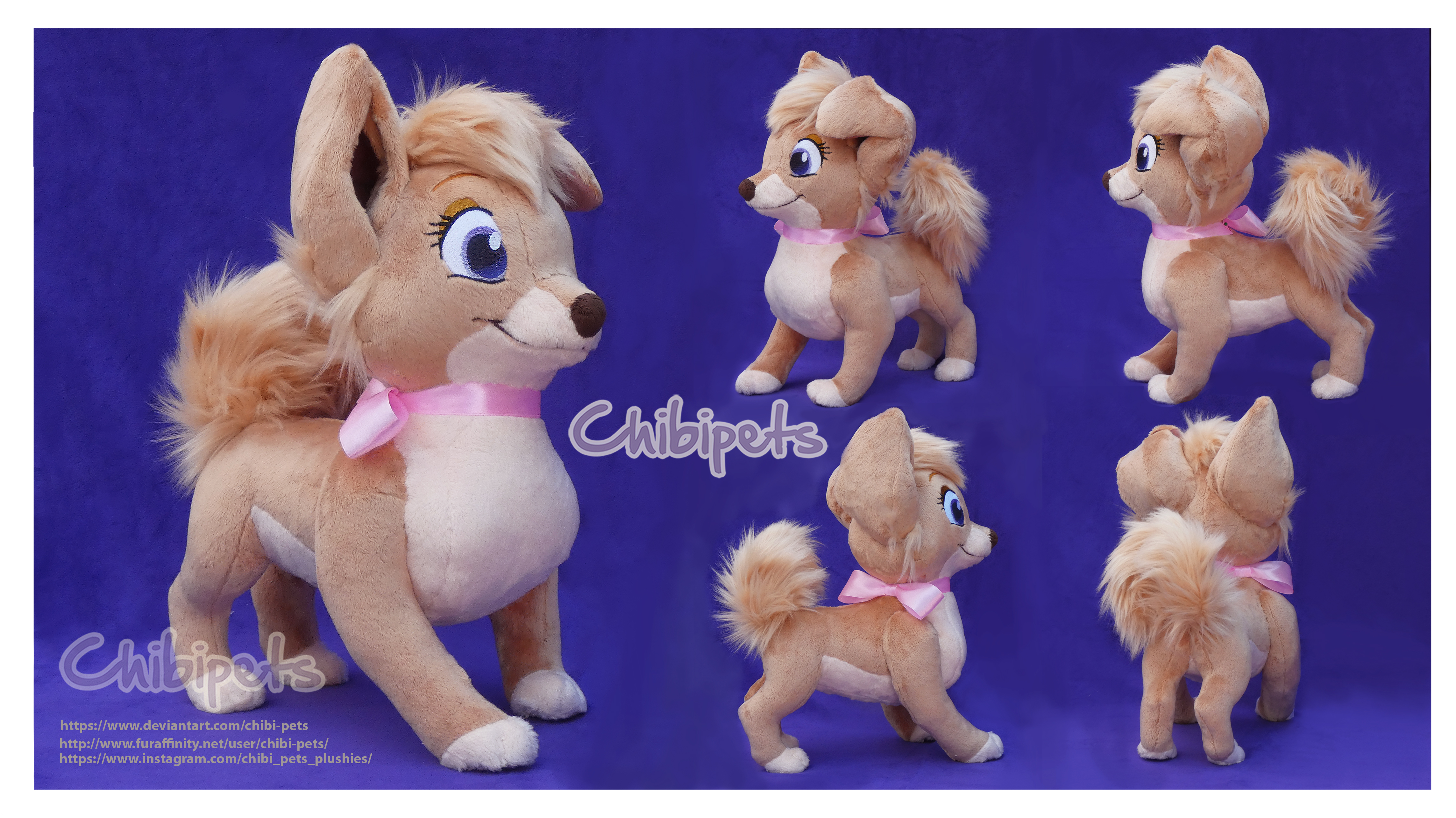 picture Cute Chibi Pets angel custom plush by chibi pets on