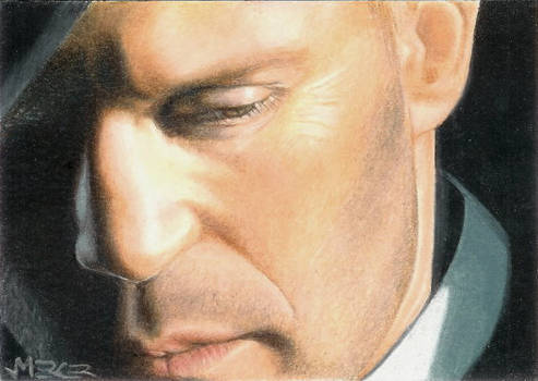 Jason Statham sketch card