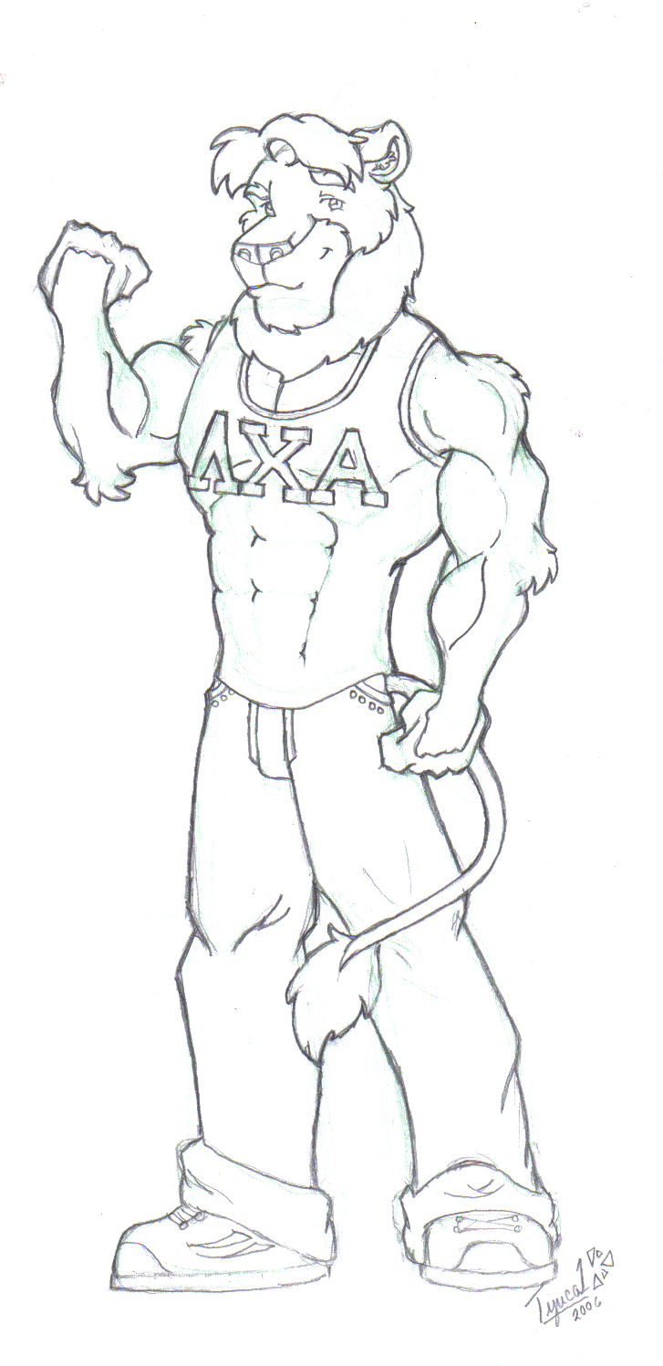 Lambda Chi Alpha Mascot