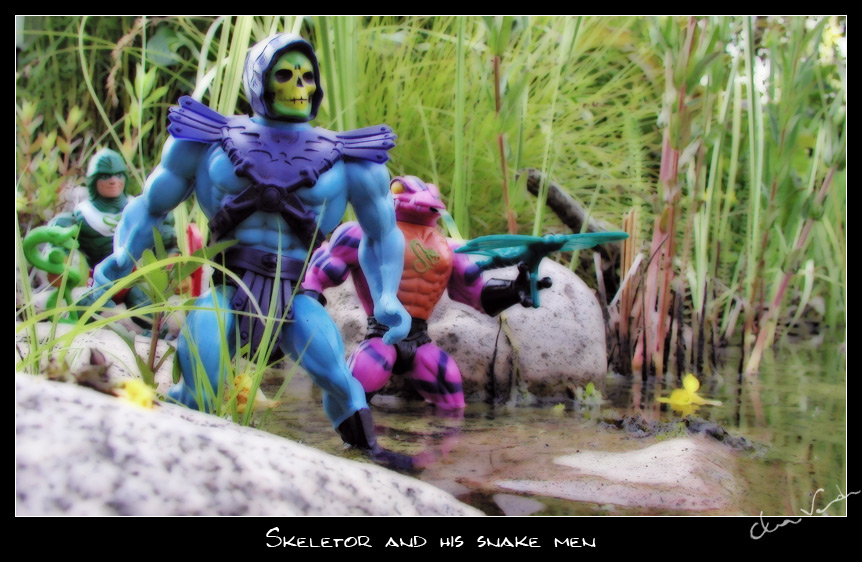 Skeletor and his snake men