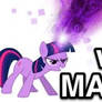 Twilight Sparkle - How'd you do that?  With MAGIC