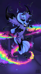 Princess Luna Breaking Free