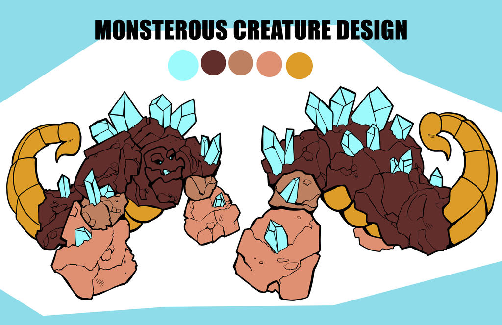 Monster Creature Design by SleepyHeadKL on DeviantArt
