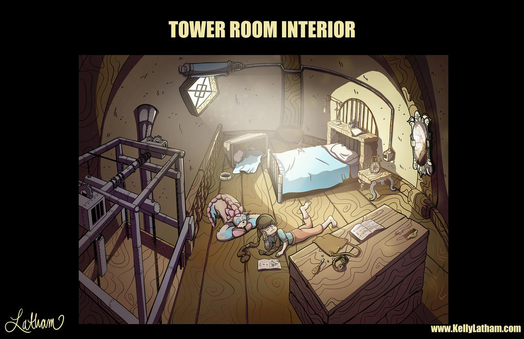 Tower Room in Roots and Runes Magic House