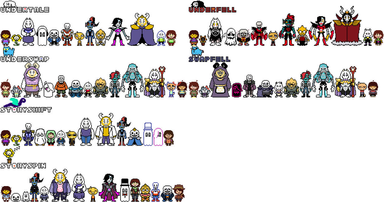 some overworld sprites but updated by VolteonK on DeviantArt