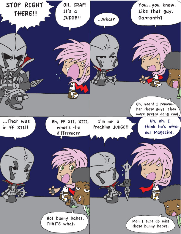 FF 13 Comic 4: Judgmental