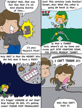 Zelda Majora's Mask Comic