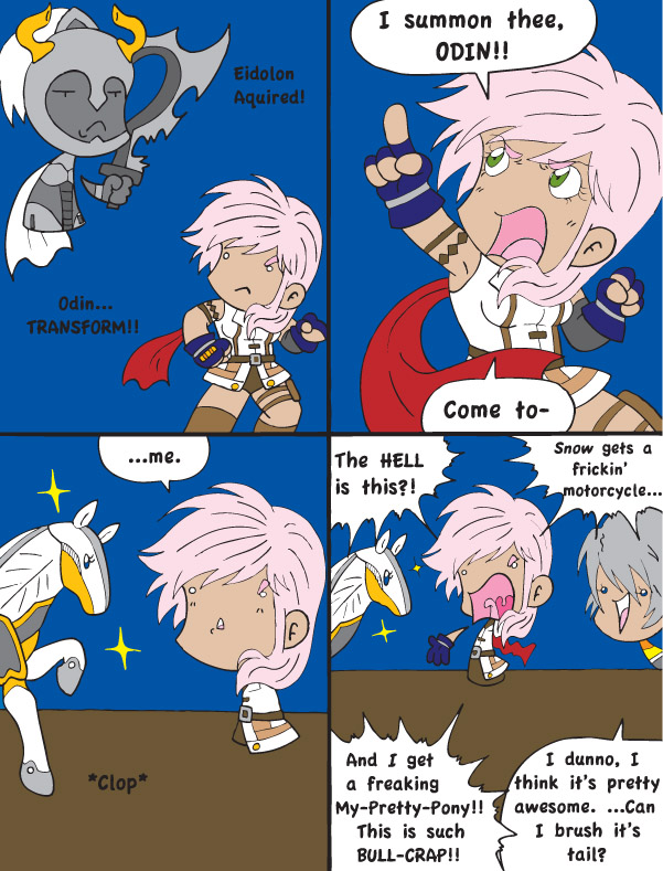 FF 13 Comic 21: Pony Whisperer