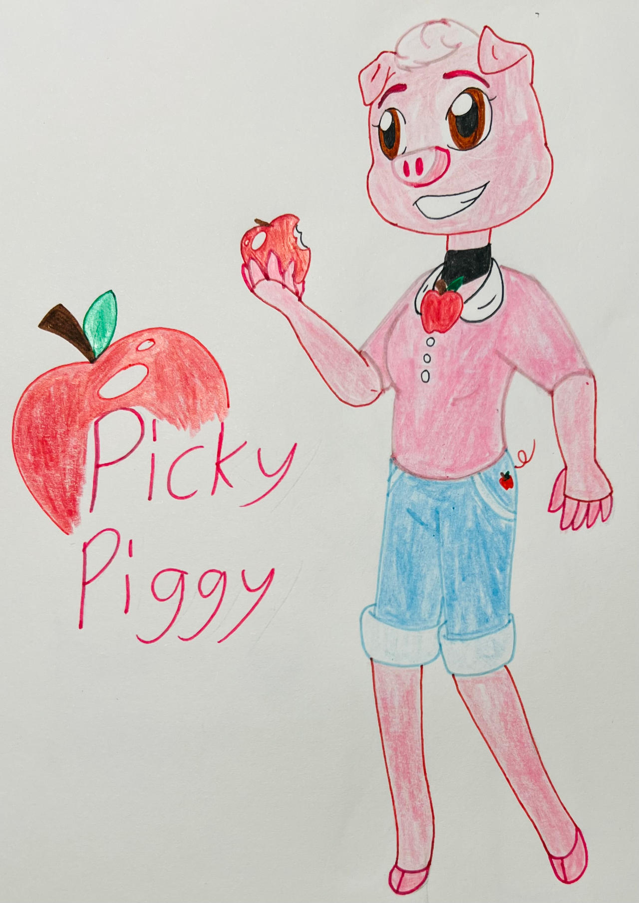 Picky Piggy by willowmoon239 on DeviantArt