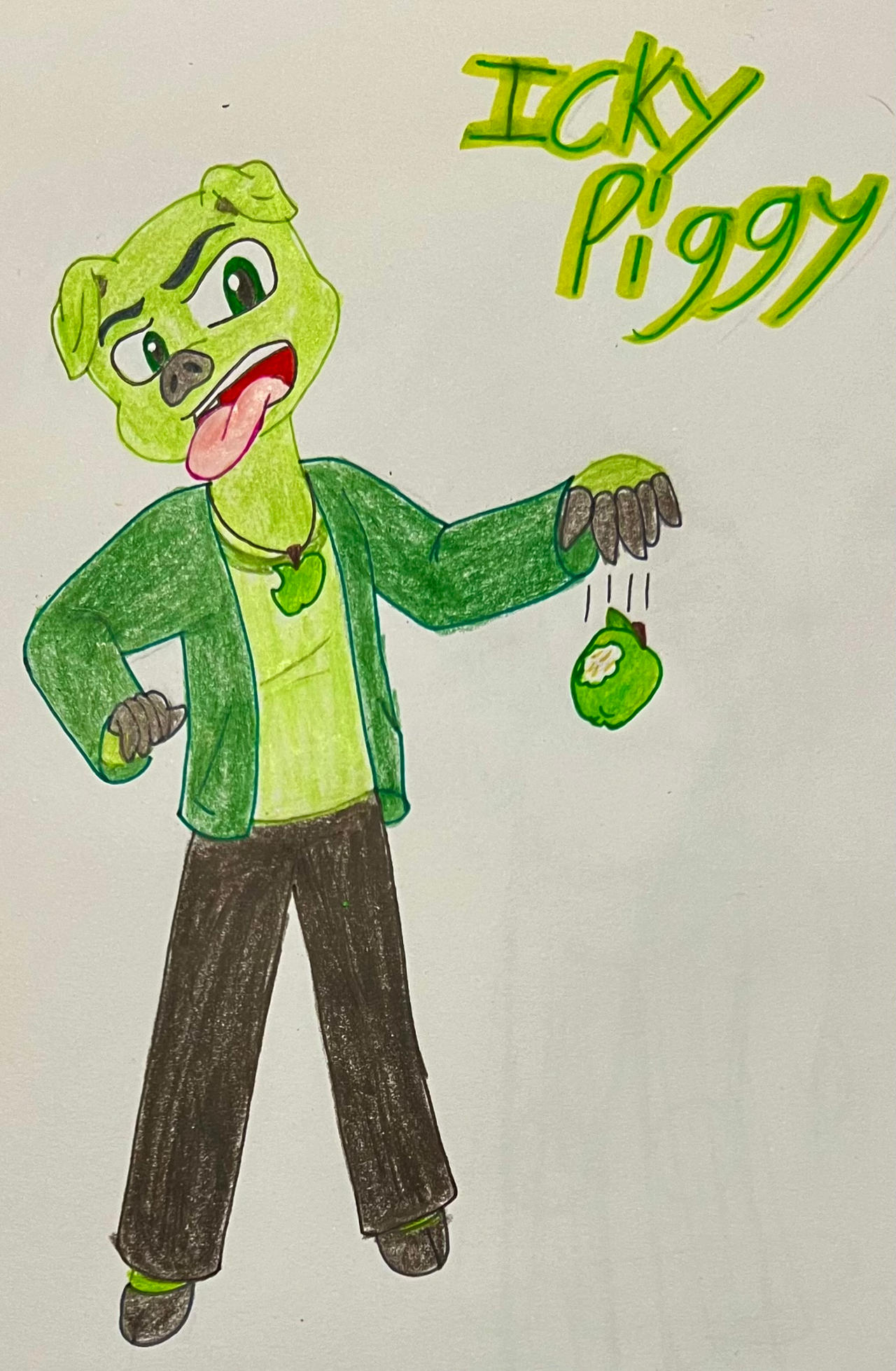 Yicky Icky Piggy by willowmoon239 on DeviantArt