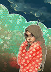 HIJAB GIRL by solitarium