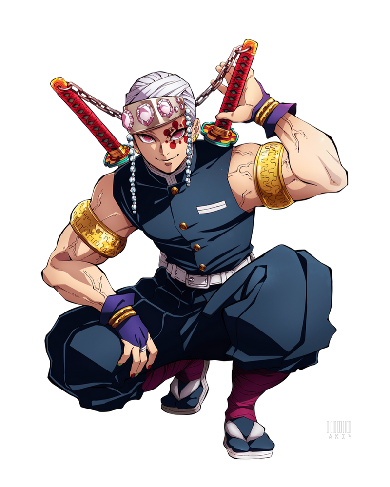 Tengen Uzui Render by akiygfx on DeviantArt