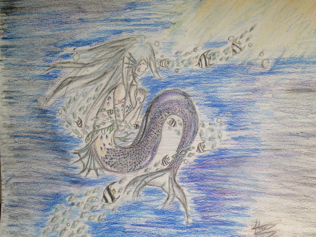Mermaid (completed) by shamaa24 on DeviantArt