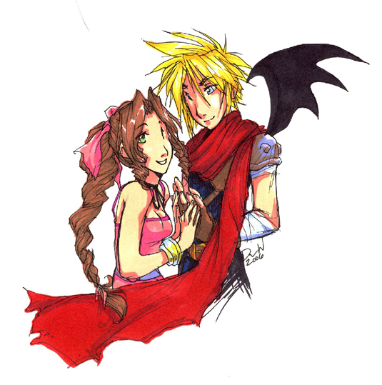 cloud and aeris