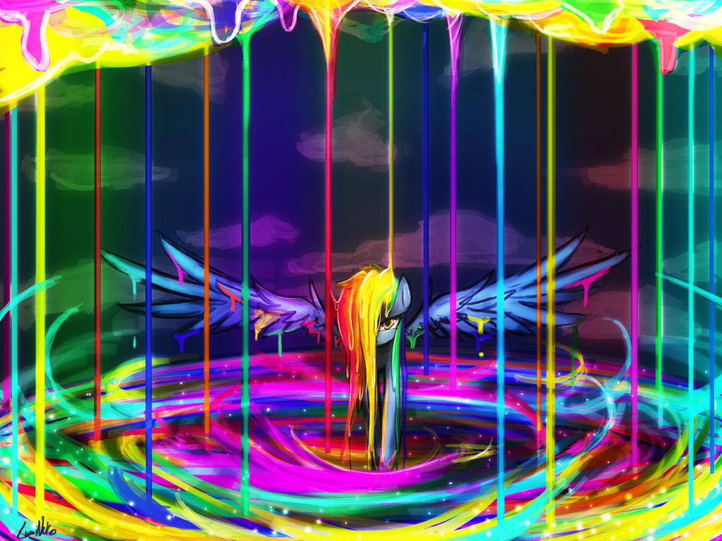 The birth of a rainbow