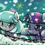 Watch the snow fall together~