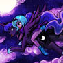 Luna's night flight with luna