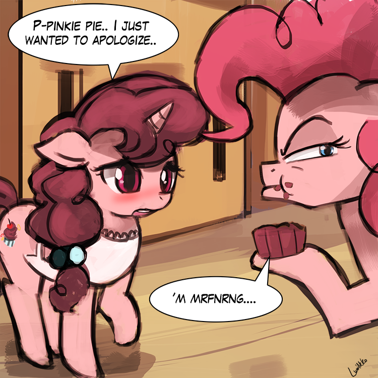 Sugar belle apologizes to pinkie pie (s5 spoilers)