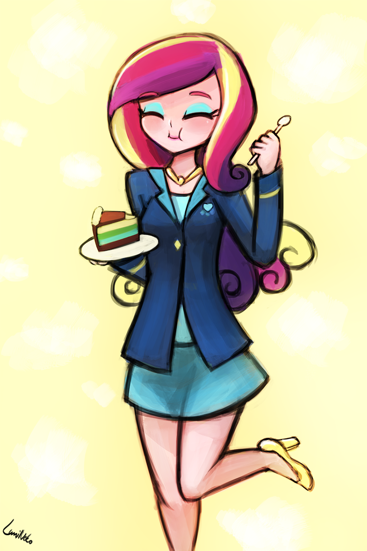 (Friendship Games) Cadance Loves Pie