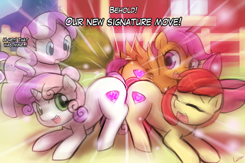 mlp s5e18 - cutie mark crusader's signature move!