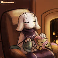 Toriel With Ponies