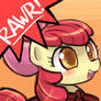 (RAWR) Apple Bloom