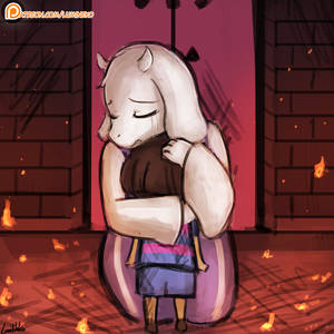 Speed Paint - Undertale - Saying Goodbye